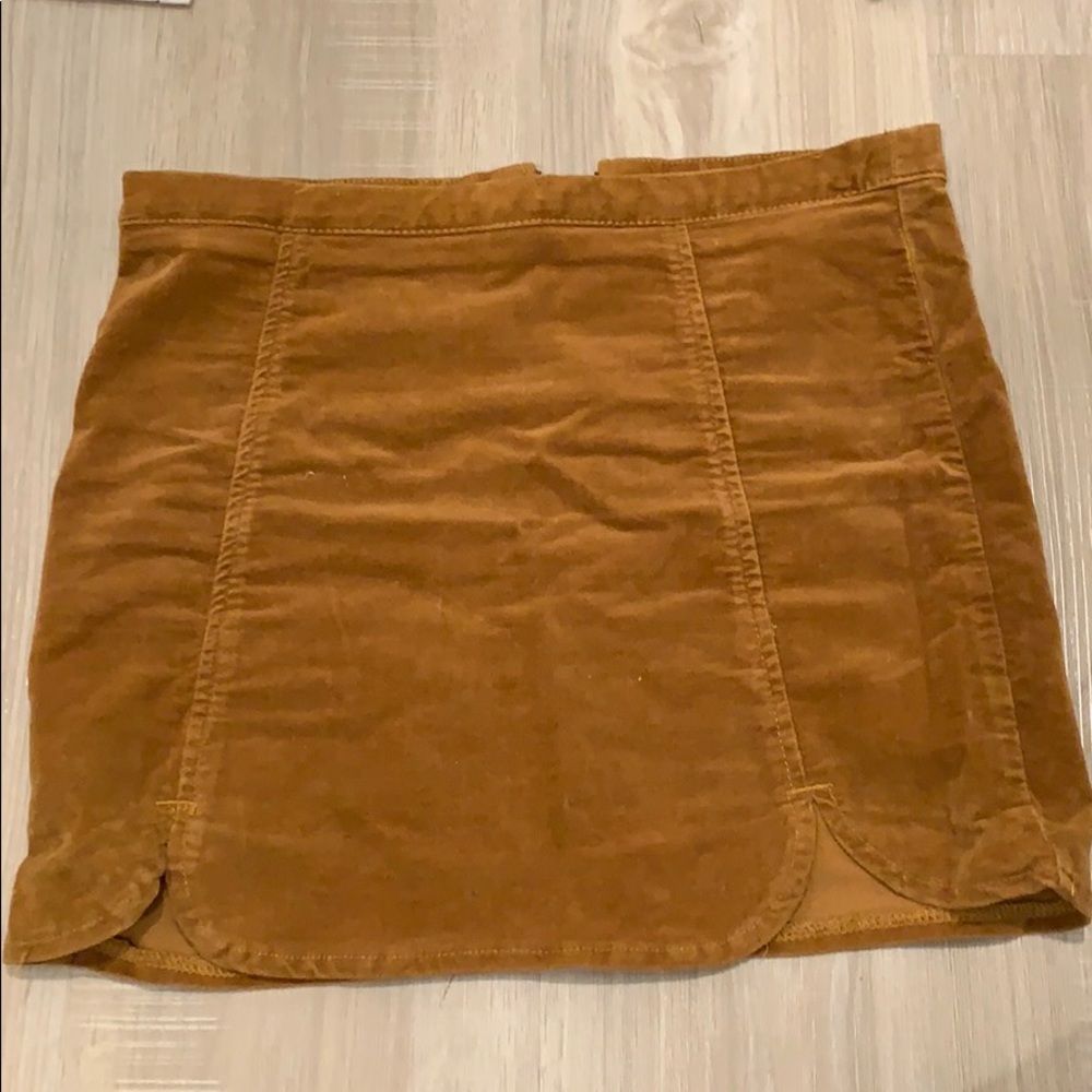 Brandy Melville Velvet Skirt